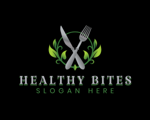 Healthy Salad Food logo design