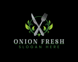 Healthy Salad Food logo design