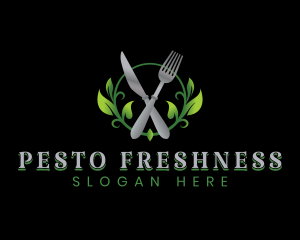 Healthy Salad Food logo design