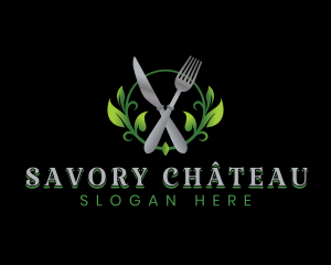 Healthy Salad Food logo design