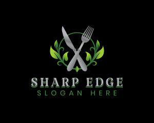 Healthy Salad Food logo design