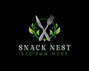 Healthy Salad Food logo design