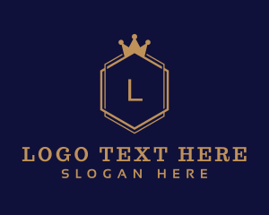 Royal Hexagonal Crown logo