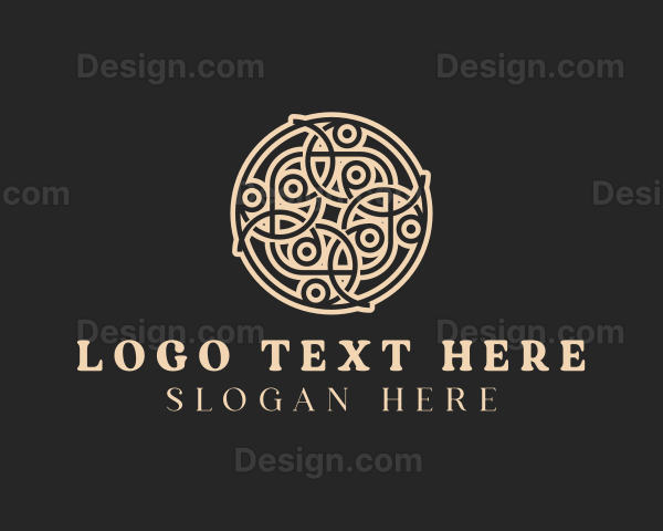 Celtic Circle Decoration Logo