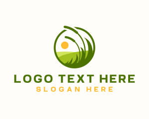 Grass Lawn Landscaping logo