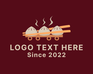 Food - Dumpling Food Cart logo design