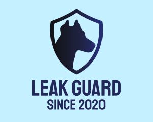 Guard Dog Shield logo design