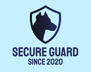 Guard Dog Shield logo design
