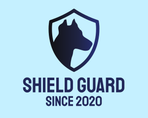 Guard Dog Shield logo design