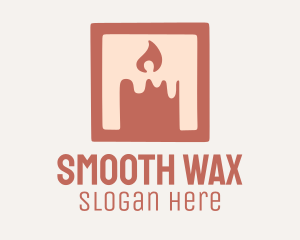 Pillar Wax Candle logo design