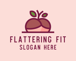 Seductive Erotic Fruit logo design