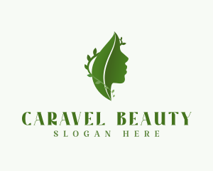 Leaf Goddess Beauty logo design