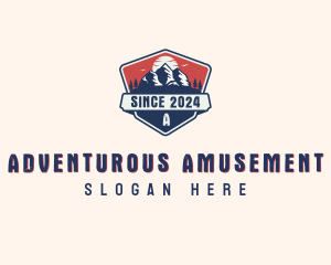 Adventure Mountain Travel logo design