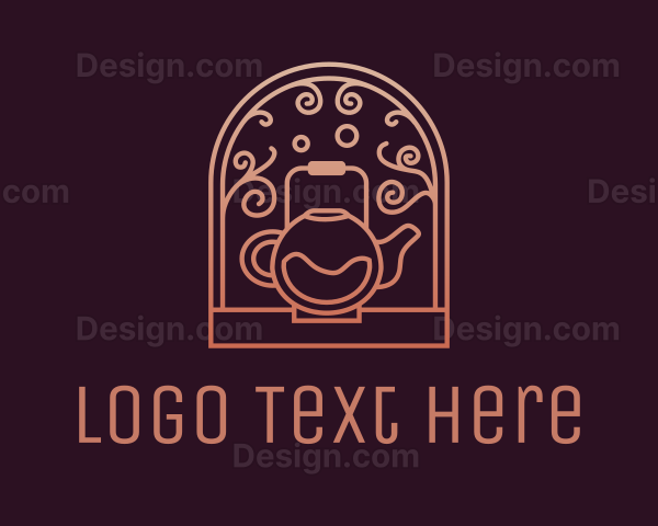 Elegant Kettle Teahouse Logo