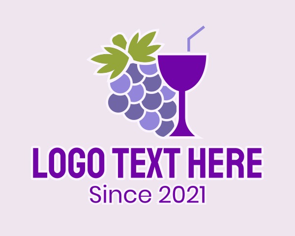 Grape Farm logo example 2