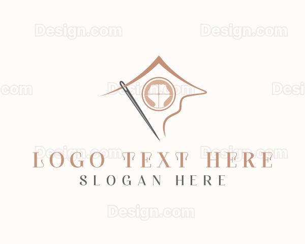 Seamstress Home Tailoring Logo