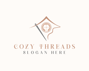 Seamstress Home Tailoring logo design