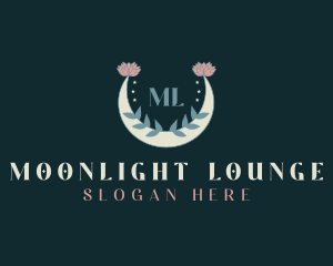 Floral Moon Boutique logo design