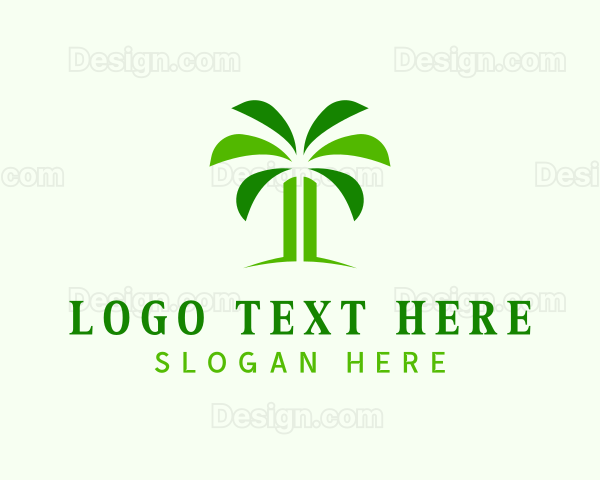 Tropical Tree Arborist Logo