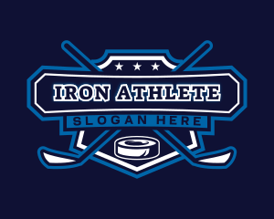 Hockey Puck Sports logo design