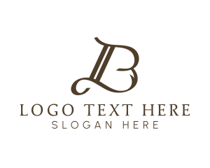 Elegant Fashion Letter B  logo