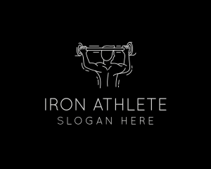 Athletic Gym Trainer  logo design