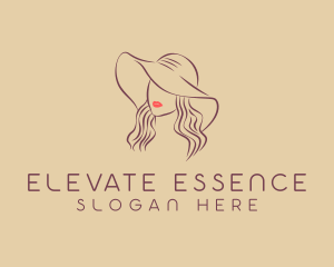 Elegant Female Model logo
