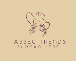 Elegant Female Model logo design