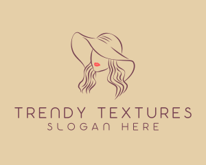 Elegant Female Model logo design