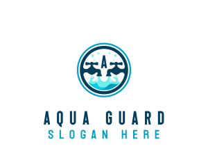 Clean Faucet Water logo design