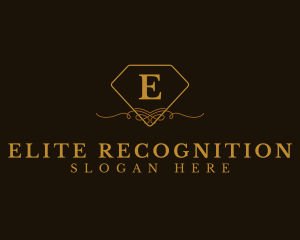 Elegant Diamond Ornament Boutique logo design