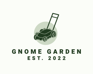 Garden Grass Mower  logo design