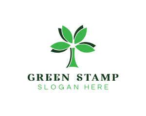 Natural Tree Plantation logo design