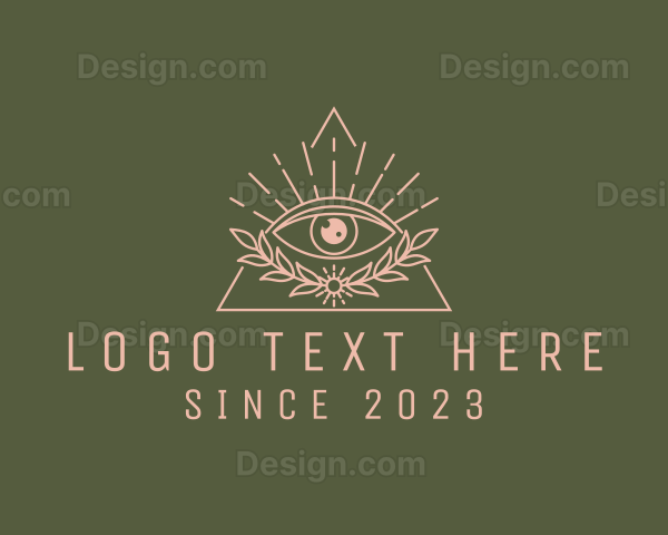 Optical Eye Fortune Teller Logo