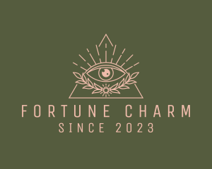 Optical Eye Fortune Teller logo design