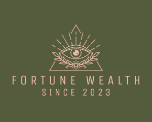 Optical Eye Fortune Teller logo design