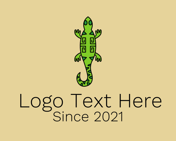 Gecko logo example 1
