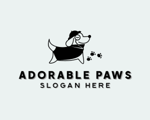 Detective Dog Veterinarian logo design