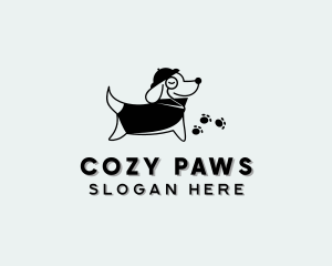 Detective Dog Veterinarian logo design