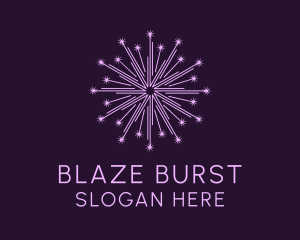 Star Burst Fireworks logo design