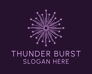 Star Burst Fireworks logo design