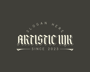 Gothic VIctorian Tattoo logo