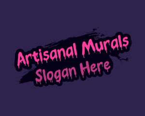 Neon Graffiti Mural logo