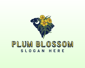 South Carolina Flower logo design