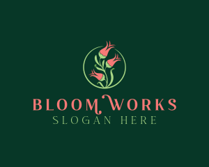 Flower Bud Garden logo design