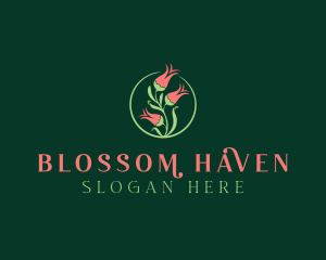 Flower Bud Bloom Garden logo