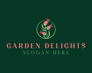 Flower Bud Garden logo design