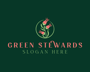 Flower Bud Garden logo design