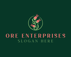 Flower Bud Garden logo design