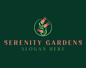 Flower Bud Garden logo design